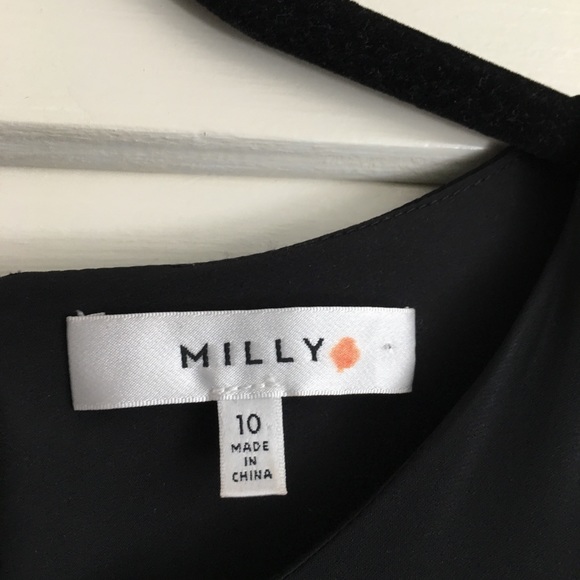 Milly Elanore blouse size 10 with button flower mod details - Picture 11 of 15